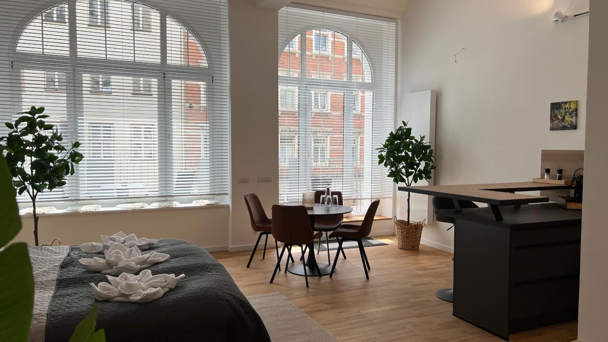 Neu! City-Loft-Apartment Im Goethe Palais I 5P I Lift I Parkplatz I Zentrum I Helios Aue  Εξωτερικό φωτογραφία